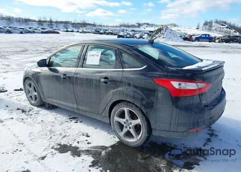 2013 Ford Focus Titanium from USA, damaged, VIN 1FADP3J25DL174154